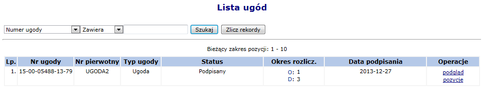 11.10 Weryfikacja aneksów ugodowych Informacje o przekazaniu aneksu ugodowego do akceptacji przez Świadczeniodawcę w Portalu SZOI wyświetlane są w postaci komunikatów: Rys. 11.