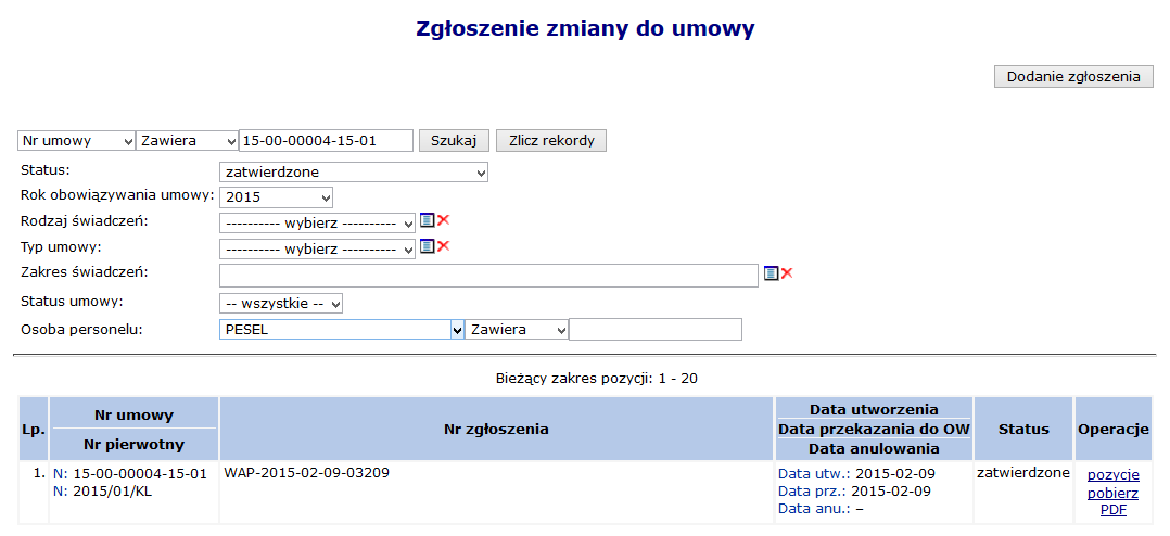 gdzie często przypisanie osoby personelu do zespołu RTM (ambulans, pogotowie wodne) następuje dopiero w chwili wyjazdu zespołu do pacjenta.