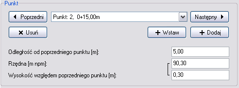 2. Tworzenie nowego projektu Po uruchomieniu programu można od razu przystąpić do tworzenia nowego projektu. Jeśli wcześniej był już otwarty inny projekt, należy kliknąć na: Plik >> Nowy przekrój.