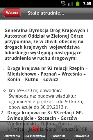 Drugi kanał informacyjny wykorzystuje rozwiązania dostępne w odbiornikach telewizyjnych (standard DVB-T lub funkcję HbbTV telewizja hybrydowa).