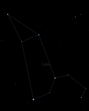 MAH - Lew ( Regulusa zwano Królem ) Leo Lew Bliźnięta 6 150 o -180 o 23.08-23.09 AB.SIN [bruzda] - Kłos Virgo Panna 7 180 o - 210 o 23.09-23.10 ZI.BA.AN.NA - Waga Libra Waga 8 210 o - 240 o 24.10-22.