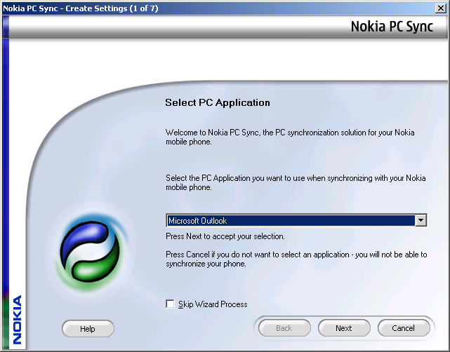 Synchronizowanie danych przy u yciu oprogramowania Nokia PC Suite Najpierw nale y zainstalowaæ i skonfigurowaæ oprogramowanie Nokia PC Suite dla urz±dzenia Nokia 9500 Communicator, s³u ±ce do