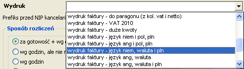 22 Jeśli będzie można wystawić fakturę na ekranie pojawi się komunikat. 6.4. Faktury 6.4.1. Lista faktur 6.4.1.1. Nowe kolumny: Data sprzedaży i kwoty netto, VAT i brutto Od wersji 4 w liście faktur dodano nowe kolumny: 6.