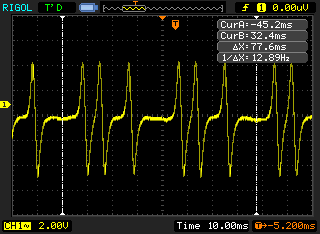 SUBARU GT W przypadku aut Subaru GT sygnał sterujący zapłonem brany jest z wieńca zębatego składającego się z 6 zębów rozmieszczonych nieregularnie.