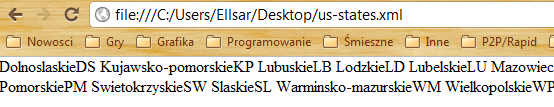 Ostatnią rzeczą jest wyświetlenie tego co udało się uzyskać z wywołania skryptu(błąd lub poprawna informacja) jest to