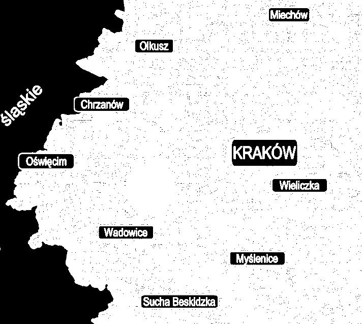 Rozwój sieci małopolskich dróg wojewódzkich do 2020 roku Budowa połączenia drogowego pomiędzy DK 28 oraz DW 780 Połączenie drogowe pomiędzy gminami Zator Spytkowice Alwernia wraz z