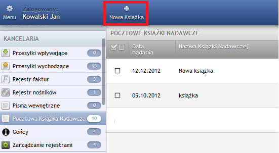 System umożliwia dodanie następnych etapów akceptacji, które należy uzupełnić analogicznie jak w pierwszym etapie. Po zdefiniowaniu etapów akceptacji należy wybrać przycisk Przekaż.