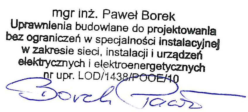 B I U R O P R O J E K T O W E ELEKTROENERGETYKA, TELEKOMUNIKACJA, AUTOMATYKA, SYSTEMY ALARMOWE, TELEWIZJA PRZEMYSŁOWA, ŚWIADECTWA CHARAKTERYSTYKI ENERGETYCZNEJ PROJEKT BUDOWLANO-WYKONAWCZY TYTUŁ