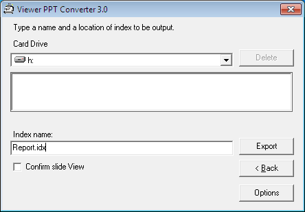 Konwersja plików programu PowerPoint i zapisanie ich na dysku USB 1. Podłącz dysk USB do portu USB komputera. 4. Korzystanie z funkcji Viewer 2.