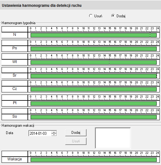 Kamery IP serii NVIP-3000 4MPX Instrukcja obsługi INTERFEJS WWW - PRACA Z KAMERĄ 3.8.