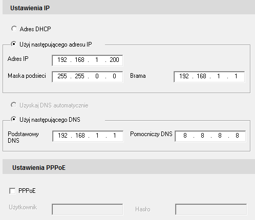 Kamery IP serii NVIP-3000 4MPX Instrukcja obsługi INTERFEJS WWW - PRACA Z KAMERĄ 3.