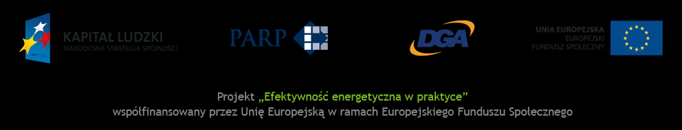 Zakres tematyczny: Moduł I Efektywność energetyczna praktyczne sposoby zmniejszania zużycia energii w przedsiębiorstwie. Praktyczne zmniejszenia zużycia energii w budynkach i halach przemysłowych.