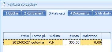 Czynności tych dokonujemy w zakładce Atrybuty na pozycji towarowej w Cenniku (