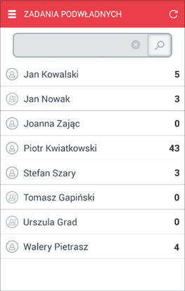 Edycja list pozycji Nowa odsłona aplikacji mobilnej WEBCON BPS pozwala na edycję pola typu lista pozycji. W rezultacie możliwe jest korzystanie z wszelkich funkcjonalności pola, tj.