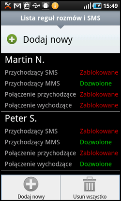 4. USSD Control Najnowsza wersja produktu ESET Endpoint Security (1.2.103 i nowsze) chroni urządzenie z systemem Android przed zdalnym wyczyszczeniem i innymi atakami USSD.