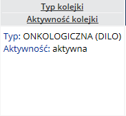 5. Zarządzanie kolejkami Operator systemu po wskazaniu z menu: Kolejki oczekujących, a następnie podmenu: Zarządzanie kolejkami ma dostęp do listy zawierającej kolejki oczekujących. Rys. 5.