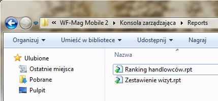 Istniejące zestawienia mają charakter przykładowy, umożliwiając dostosowanie ich do konkretnego wdrożenia