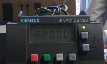 SINAMICS V20 szybkie i wygodne uruchomienie 3 Wybór makra aplikacyjnego Naciśnij: Ustawienia parametrów
