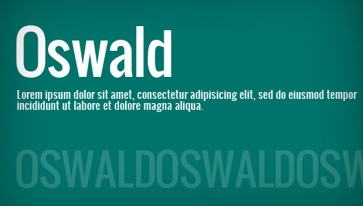 Oswald przystosowany jest do przeglądarek internetowych oraz aplikacji na różnego typu