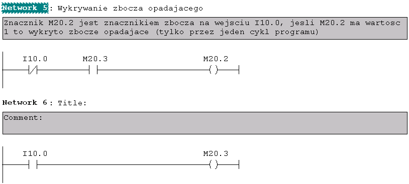 Programowanie sterowników Siemens S7 Wykrywanie zbocza sygnału Zbocze opadające Wykrycie zbocza opadającego w STEP 7 realizuje blok -(N)- 29 Programowanie sterowników Siemens S7 Funkcje czasowe