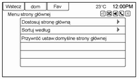 Wprowadzenie 137 Obsługa Systemem audio-nawigacyjnym steruje się przez naciskanie ekranu, używanie pokręteł i przycisków.