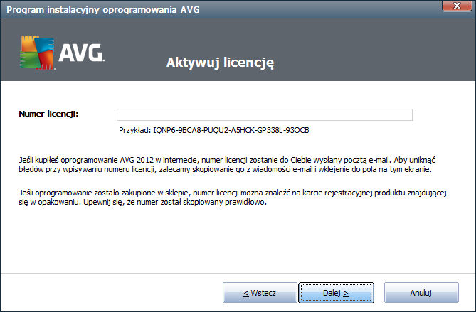 3.2. Aktywuj licencję W oknie dialogowym Aktywuj licencj ę użytkownik jest proszony o wprowadzenie numeru licencji w polu tekstowym: Gdzie znaleźć numer licencji Numer sprzedaży można znaleźć na