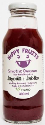 Happy Fruits Smoothies Naturalne koktajle owocowe - NFC według domowej receptury nigdy z koncentratu bez