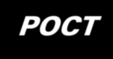 POCT W OIT WYTYCZNE NACB Istnieją dostateczne dowody, że POCT karboksyhemoglobiny (HbCO) prowadzi do lepszych wyników