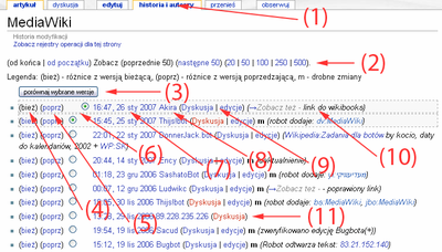 Etap 5:Podgląd Gdy wydaje się, że strona jest już skończona, warto jeszcze sprawdzić jak wygląda przed zapisaniem. W tym celu należy kliknąć klawisz Pokaż podgląd (10).