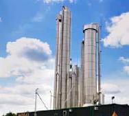 Elementy instalacji System odsiarczania i osuszania biogazu Instalacja do usuwania ditlenku węgla ze strumienia biogazu Stacja kontrolno-pomiarowa instalacji Układ nawaniania gazu Moduł sprężania