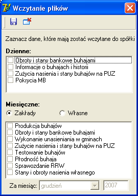 OKRĘG Moduł przeznaczony jest dla Spółek i służy do analizy informacji z podległych zakładów na poziomie Spółki.