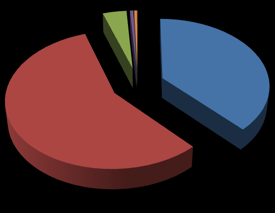 Zużycie energii w budynkach użyteczności publicznej 8,21% 0,86% 0,49% 0,60% 0,05% ciepło sieciowe energia elektryczna gaz ziemny olej opałowy drewno węgiel 28,86% 60,92% LPG Rysunek 16.