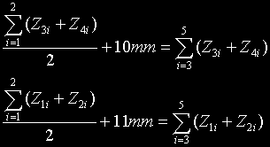 11.5.5. Wskaźnik Popowicza Artykuł VI. Analiza ta polega na wyliczeniu relacji sumy szerokości mezjodystalnych siekaczy i szerokości mezjodystalnej segmentu 3-5.