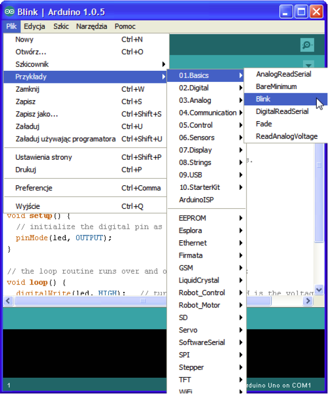 Arduino programowanie