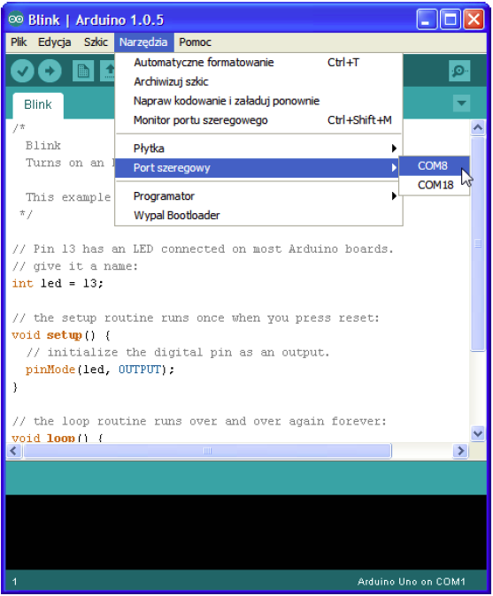 Arduino programowanie