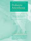 Pediatric Anesthesia International Editorial Board published monthly Anaesthesia ranking