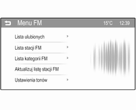 14 Wprowadzenie Podstawowa obsługa Elementy sterujące do obsługi menu Ekran dotykowy Powierzchnia wyświetlacza systemu audio-nawigacyjnego jest czuła na dotyk, co pozwala na bezpośredni wybór