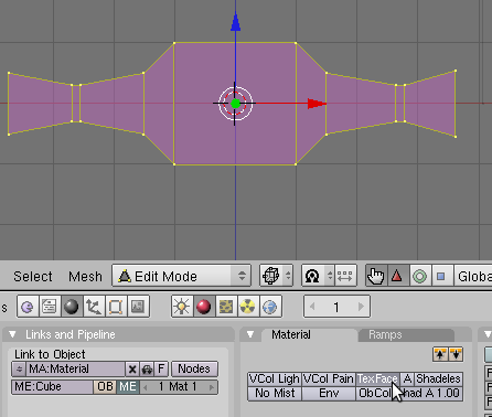 Teksturowanie modelu 3D krok 7 Aby naniesiona tekstura była widoczna na renderowanym modelu, a także