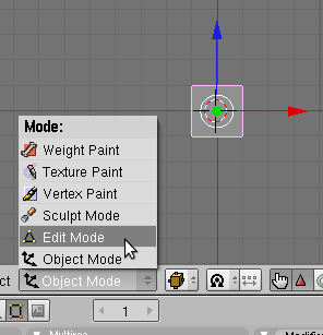 Wykonanie modelu 3D - krok 2 Przełączamy na widok z przodu (klawisz 1 na klawiaturze numerycznej)