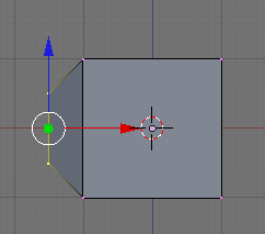 Wykonanie modelu 3D krok 6 Wyciągniętą ścianę dobrze byłoby przeskalować, tak aby było widać jakiś kontrast