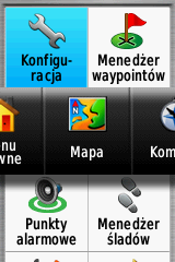 Ustawianie alarmu wody głębokiej lub wody płytkiej 1. W menu głównym wybierz kolejno Konfiguracja > Ustawienia morskie. 2. Wybierz Woda płytka > Wł.