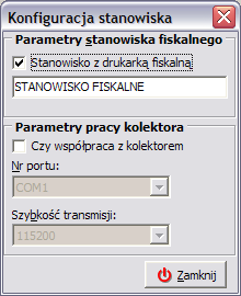 Program przetestuje prawidłowość komunikacji między podłączonym urządzeniem a komputerem i w przypadku braku problemów wyświetli komunikat o poprawnej konfiguracji stanowiska.