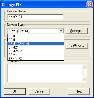 3 Właściwie podłączony sterownik 3. Uruchamiamy cx programer. 4. Zakładamy nowy projekt File>>>New.