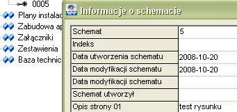 49.) Nazwa pliku 50.) A4 Pionowy, 5 kolumn 51.) Zapisz. Przykład 1-4: 1 Sprawdzenie arkusza formatowego. 1.) Wybrać podmenu zakładki Schematy zasadnicze 2.) Wybrać z listy nowy arkusz. 3.) OK. 4.