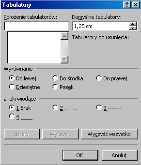 - 6 - efekt wypelnienia byl wyswietlany w tle tekstu znajdujacego sie na stronie, warto zastosowac znak wodny, tlo lub motyw.