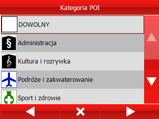 Uzywanie programu AutoPilot Adres lub nazwa - po adresie lub nazwie punktu; Obecna pozycja na mapie - blisko środka aktualnego widoku mapy; Obecna pozycja GPS - blisko aktualnej pozycji GPS; Blisko