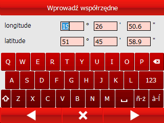 Uzywanie programu AutoPilot - wybrany tryb trasy (najszybsza, najkrótsza, najtańsza) - wybrany rodzaju pojazdu Każdy z tych parametrów możesz zmienić poprzez jego naciśnięcie.