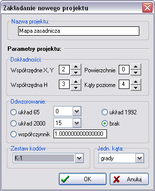 W dalszej części rozdziału opisana jest opcja kreślenia za pomocą programu C-Geo oparta na funkcji Obiekty K1.