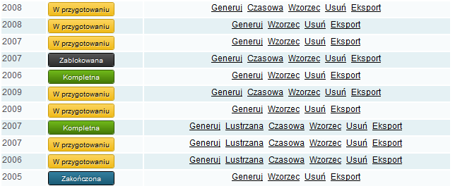 Moduł zarządzania dokumentacjami 11 Automatyzacja procesu tworzenia