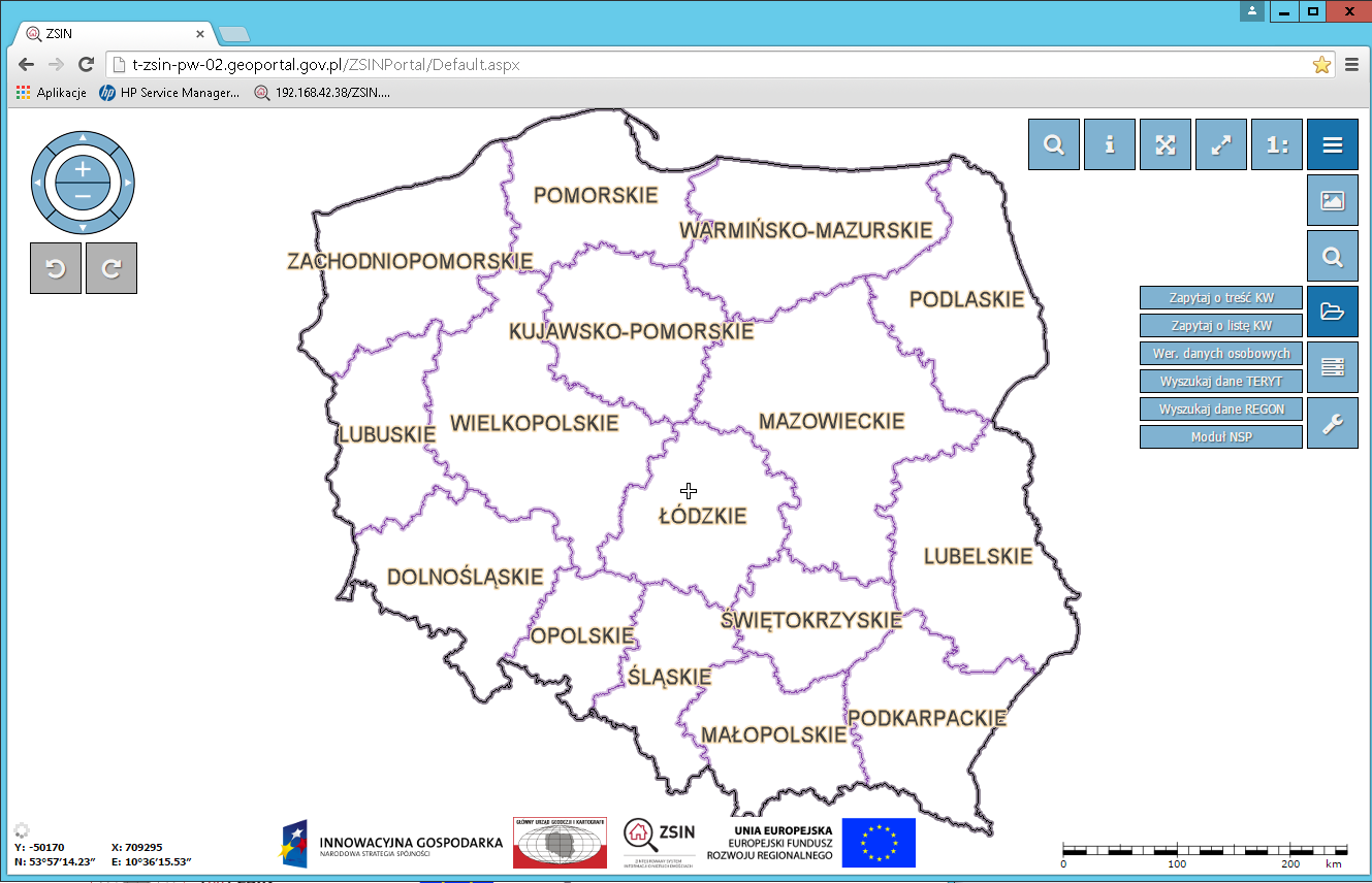 Portal ZSIN Funkcjonalność